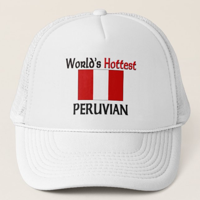 Boné Os Peruvian os mais quentes do mundo (Frente)