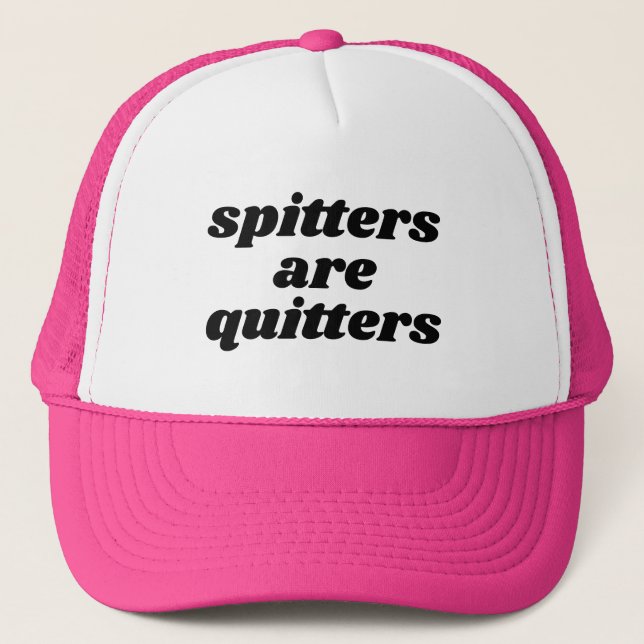 Boné Os Spitters São Quitters Engraçados (Frente)