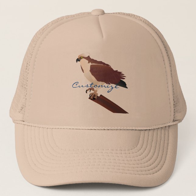 Boné Osprey Hawk Raptor Thunder_Cove (Frente)