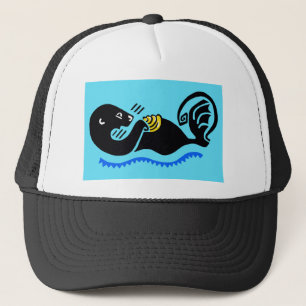 Boné OTTER marinho legal - Animais em perigo - Vida sel