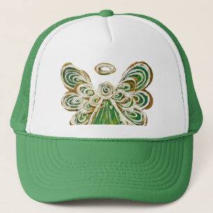 Boné ou chapéu de arte personalizado do Angel Gree