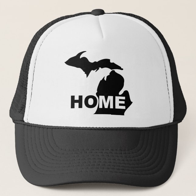Boné ou Chapéu de Michigan Longe do Estado (Frente)