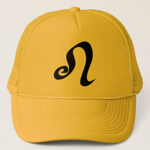Boné Ouro amarelo do sinal do zodíaco de Leo
