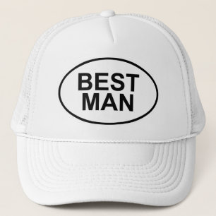 Boné Oval Wedding do melhor homem