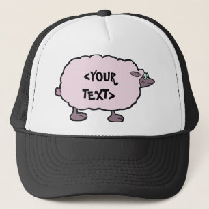 Boné Ovinos Rosa,<YOUR TEXT>
