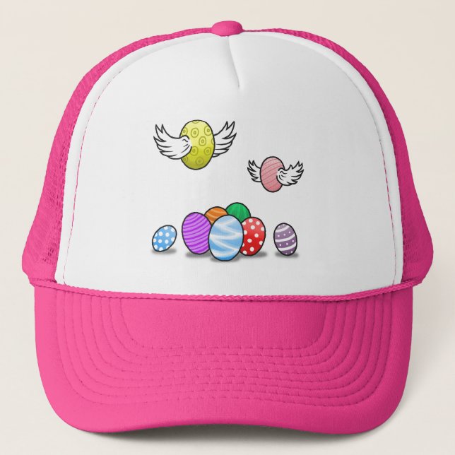 Boné Ovos de Páscoa Voadores (Frente)