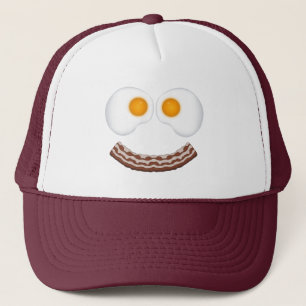 Boné Ovos e Chapéu de Grin Bacon
