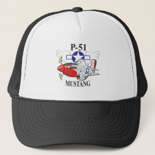 Boné p-51 mustang