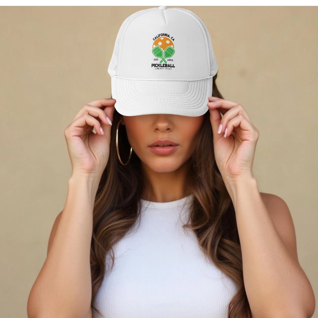 Boné Paddle e Bola Personalizadas do Clube de Picklebal (Criador carregado)