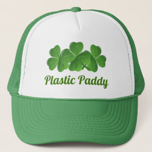 Boné Paddy de plástico irlandês