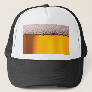 Boné Padrão Amarelo do Partido Beer Closeup Drink