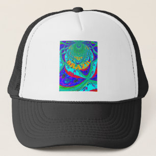 Boné Padrão Floral Vibrante: Um Tributo Brasileiro.