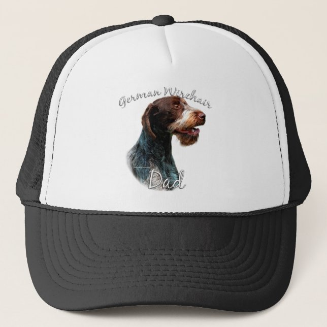 Boné Pai 2 de Ponteiro Wirehaired Alemão (Frente)