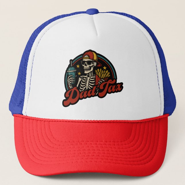 Boné Pai certeza de que não é esqueleto venenoso (Frente)