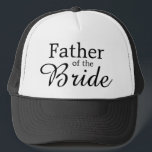Boné Pai Clássico do Escritório de Casamento<br><div class="desc">Este é um excelente Padre do Presente da Noiva da Noiva.</div>