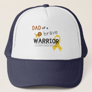 Boné pai corajoso cancer guerreiro leão-batedor