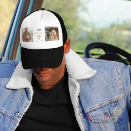 Boné Pai de Ação de Graças para Foto e Colagem Moderna