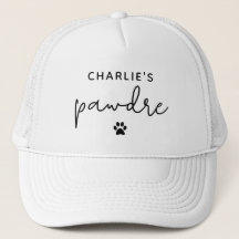 Pai de Cachorro de Tipografia de Pawdre Personaliz