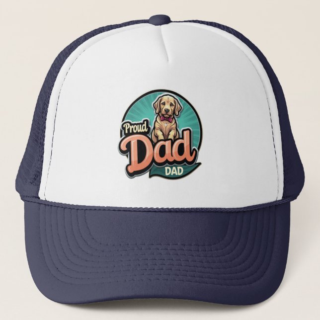 Boné Pai de Cachorro Orgulhoso (Frente)