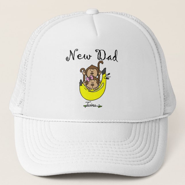 Boné Pai de gêmeos e Camisetas e presentes (Frente)