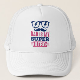 Boné Pai de Super-Herói - Meu Herói Real