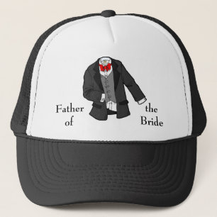 Boné Pai do chapéu da noiva
