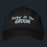 Boné Pai do Groom<br><div class="desc">Pai ideal do boné noivo para festas de escadas ou solteiros, texto bordado, de Ricaso</div>