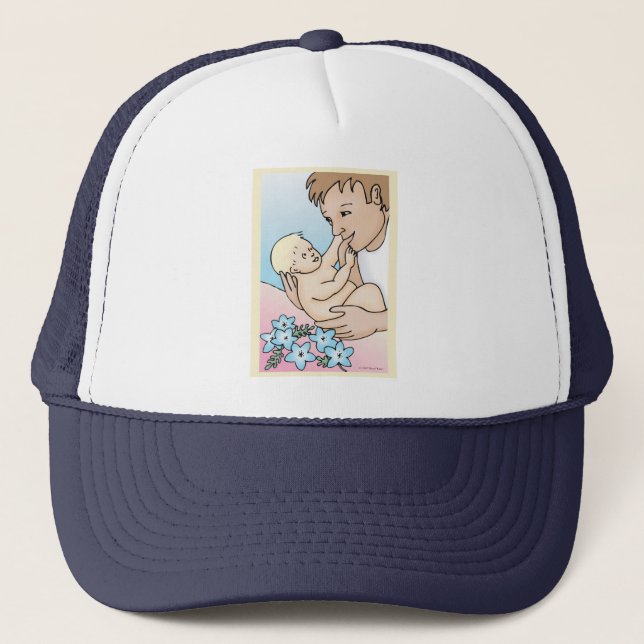 Boné Pai e bebê (Frente)