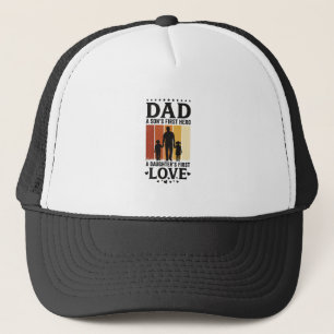 Boné Pai Filho Primeiro Herói Filha Primeiro Amor Camis