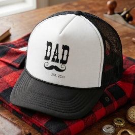 Boné Pai Fundou Bigode ano western vintage