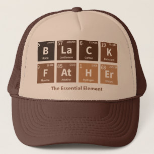 Boné Pai Negro O Elemento Essencial Pigmento Melanino