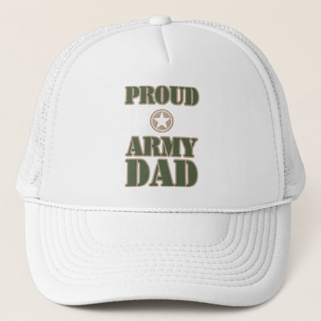 Boné Pai orgulhoso do exército (Frente)