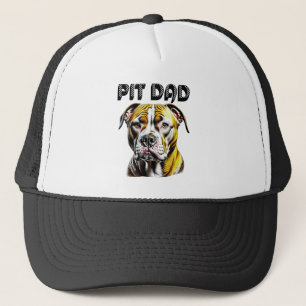 Boné Pai Pit Bull Amantes de Cachorros