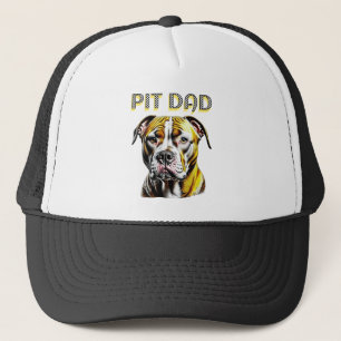 Boné Pai Pit Bull Amantes de Cachorros