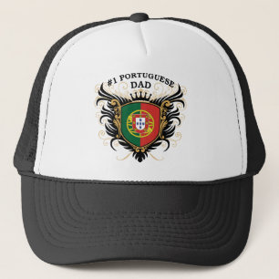Boné Pai português do número um