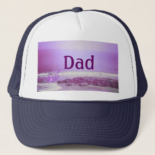 Boné Pai Purple Ocean & Sky Trucker Hat