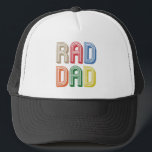Boné Pai Rad<br><div class="desc">Este design Retro Pai de Rad faz um presente de excelente para qualquer um e é perfeito para vestir em volta da casa ou para fora e sobre isso.</div>