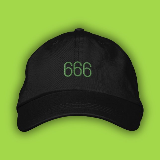 Boné pai verde Pop 666 Angel Girl Summer Hat (Criador carregado)