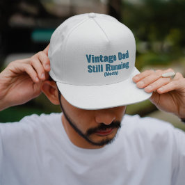 Boné Pai Vintage - Ainda Funcionando (Quase)
