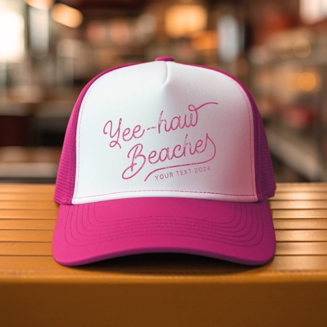 Boné Paias Iên Coincidindo com a Pausa da primavera (Spring break's callin', and your squad's answerin' in bohotown trucker style! )