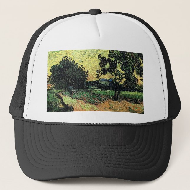 Boné Paisagem com Chateau de Auvers (Frente)