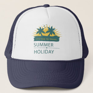 Boné Paisagem de Férias de Verão