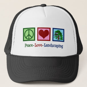 Boné Paisagismo do Amor de Paz