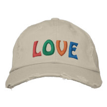 Palavra Colorida de Amor Bonito