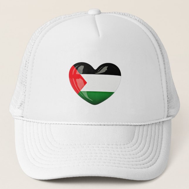 Boné Palestina livre. Chapéu da Bandeira Palestina Forj (Frente)