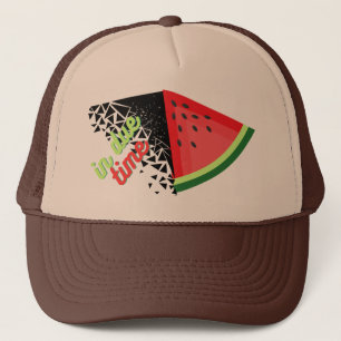 Boné Palestina livre do Trucker Hat