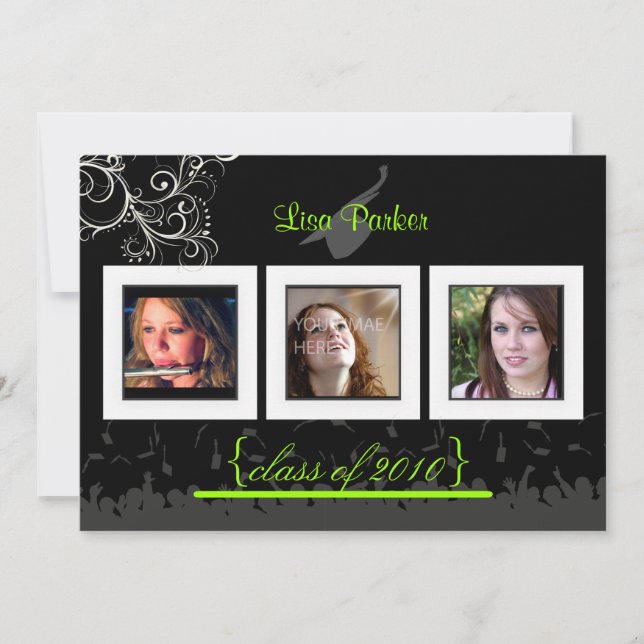 Boné + Palhaço + Convite Para Graduação De Raios/F (Frente)