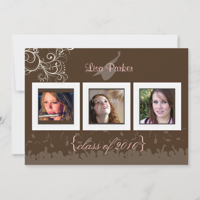 Boné + Palhaço + Convite Para Graduação De Raios/F (Frente)