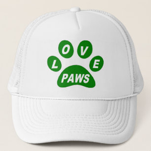 Boné Palhetas de Amor em Paws Green