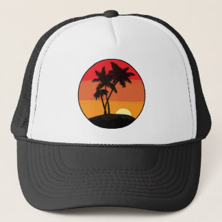 Boné Palm Tree Sunset